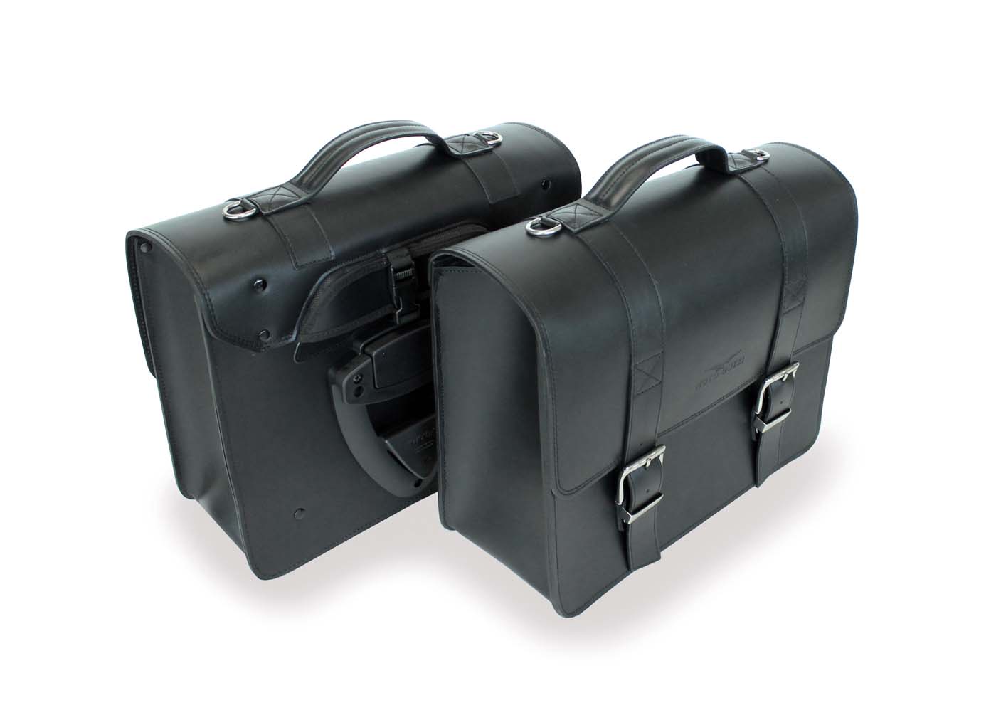 LEATHER QUICK RELEASE SIDE BAGS